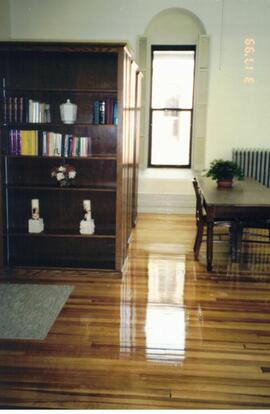 Choir room painting and refinishing floor 1